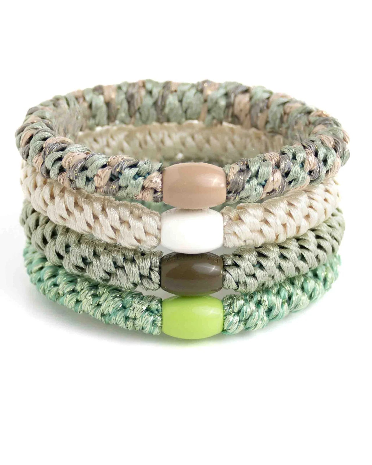 Banditz haarelastieken Combo - Minty Pistache