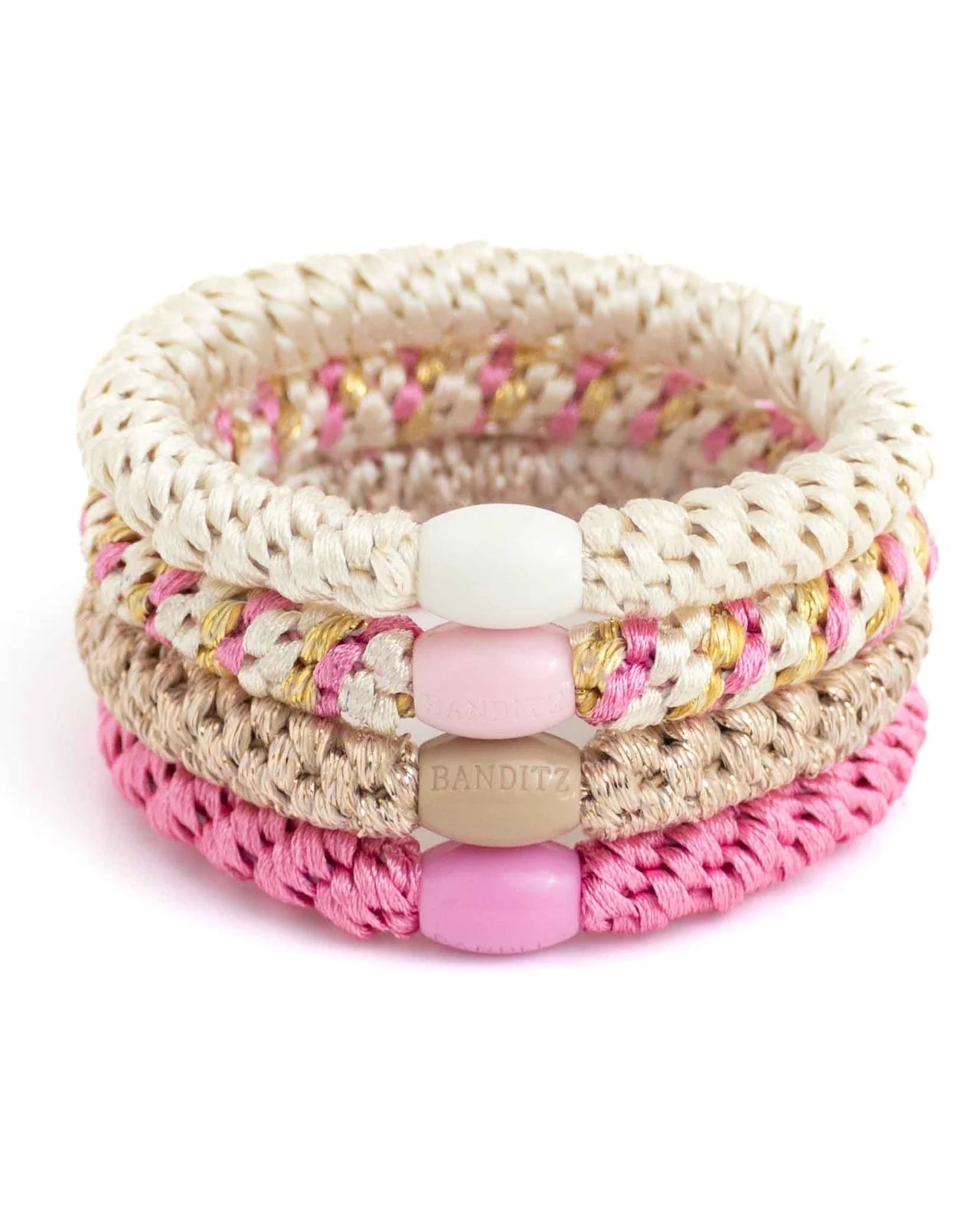 Banditz Haargummis Combo - Perfect Pink
