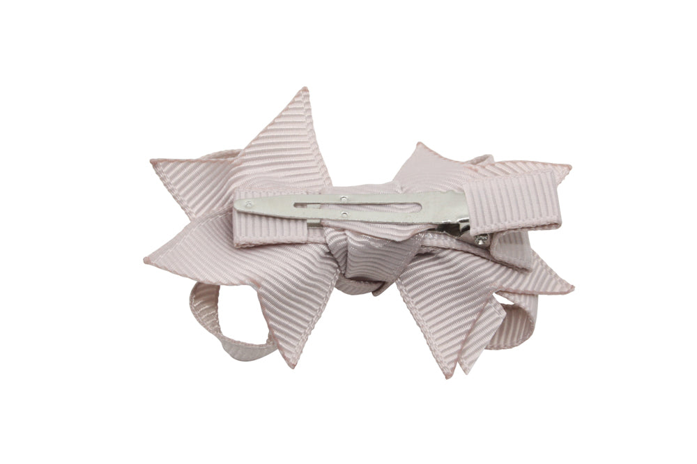 Haarschleife 5 cm. Carmandy-Beige