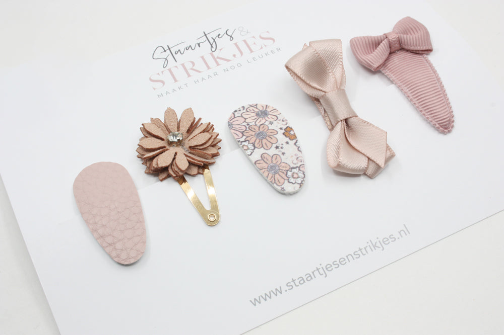 Cadeausetje babyhaarspeldjes Ayla