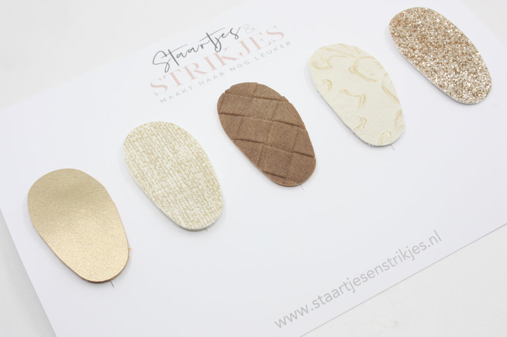 Setje van 5 anti-slip baby haarspeldjes Jip