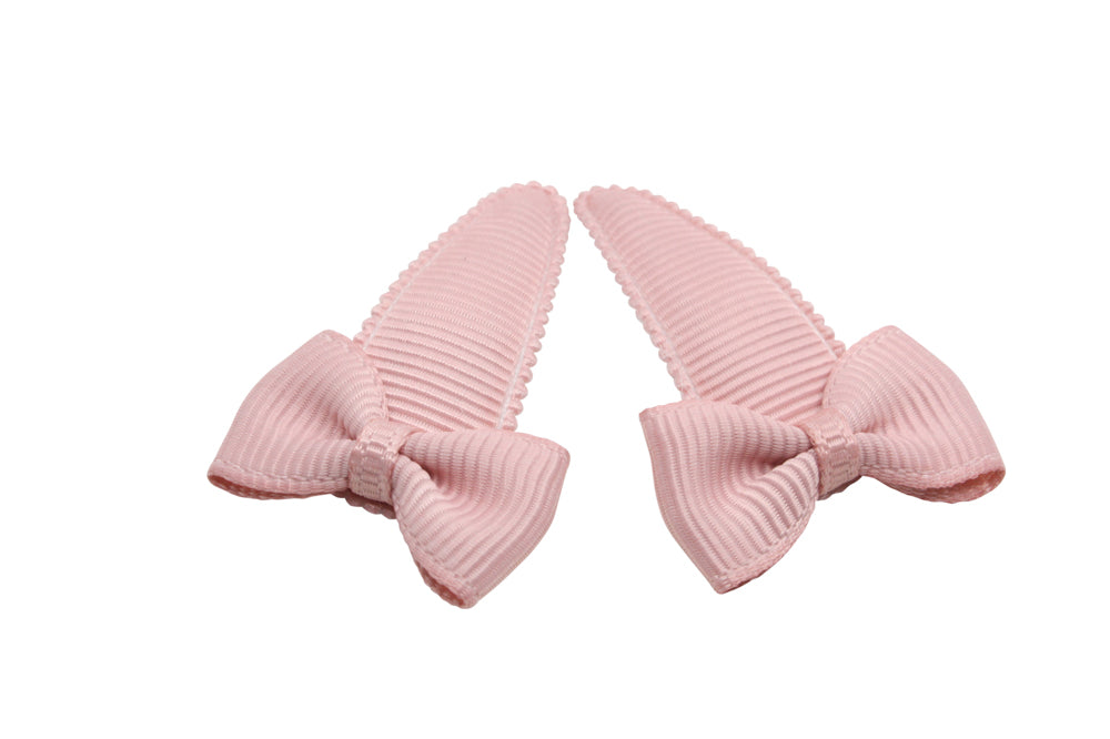 Baby hair clips with bows - sweet nectar