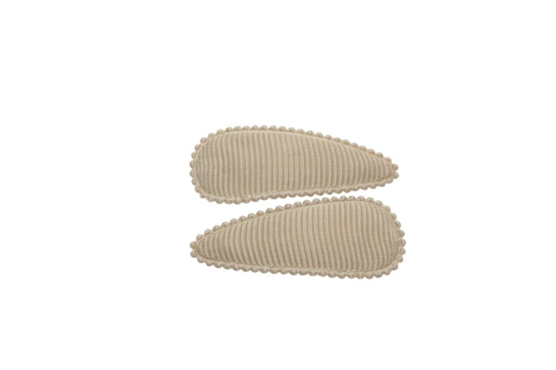 Baby haarspeldjes bruin candied ginger - Staartjes en Strikjes