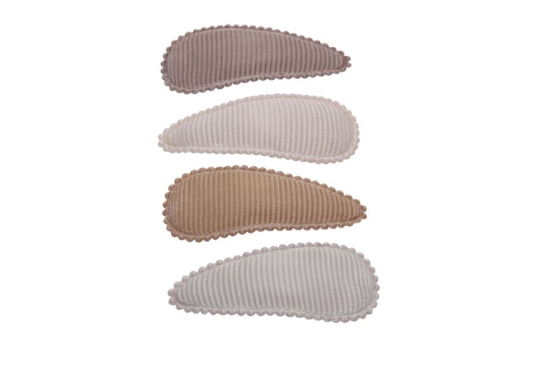 Baby haarspeldjes setje Brown - Staartjes en Strikjes