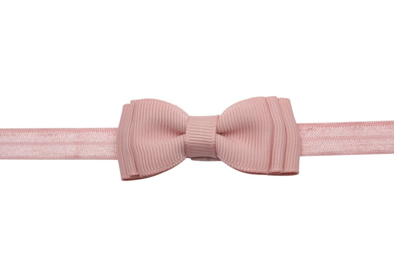 Babyhaarbandje strikje sweet nectar - Staartjes en Strikjes