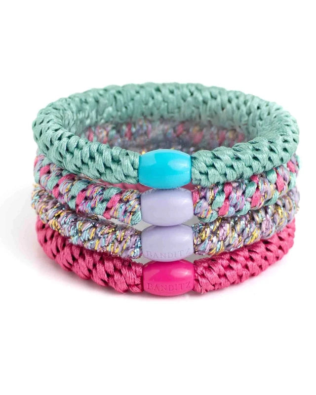 Banditz haarelastieken Combo - Fairy Dust - Staartjes en Strikjes