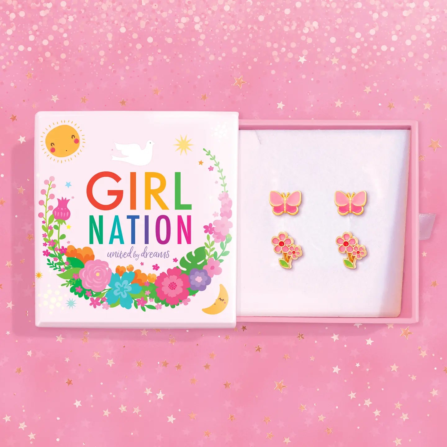 Hypoallergene kinderoorbellen cadeausetje Springtime Sweeties
