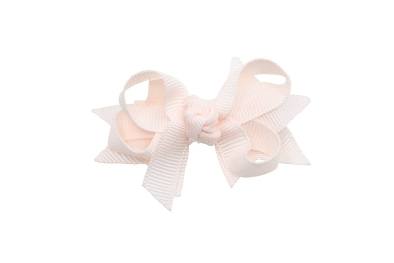 Haarstrikje 5 cm. sideshow rose - Staartjes en Strikjes