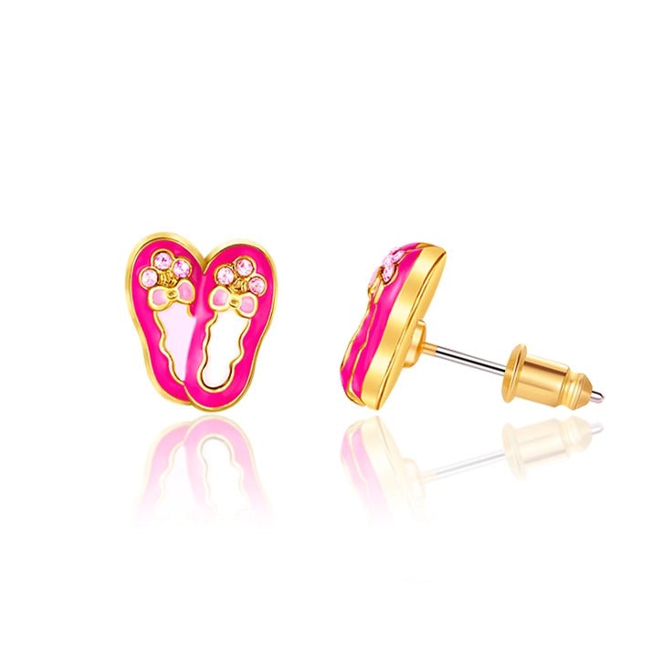 Hypoallergene kinderoorbellen Ballet Dreams - Staartjes en Strikjes