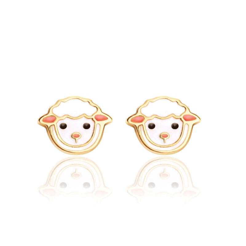 Hypoallergene kinderoorbellen cadeausetje Barnyard Buddies - Staartjes en Strikjes