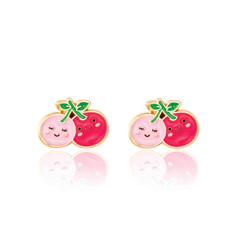Hypoallergene kinderoorbellen cadeausetje Fruit Frenzy - Staartjes en Strikjes