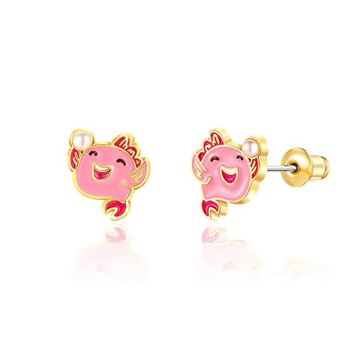 Hypoallergene kinderoorbellen Feelin Fintastic Cutie - Staartjes en Strikjes