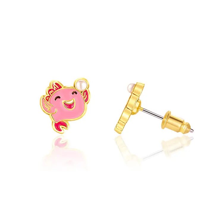 Hypoallergene kinderoorbellen Feelin Fintastic Cutie - Staartjes en Strikjes