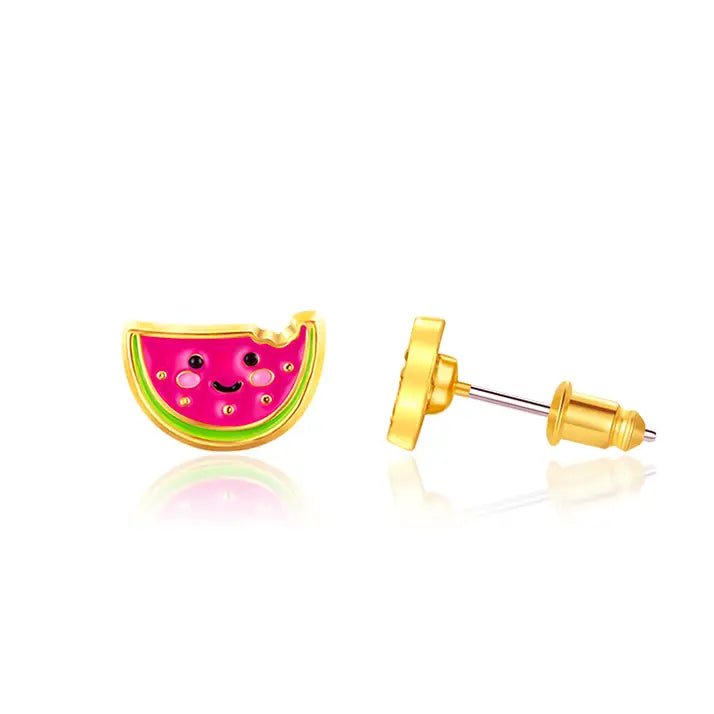 Hypoallergene kinderoorbellen One in a Melon Cutie - Staartjes en Strikjes