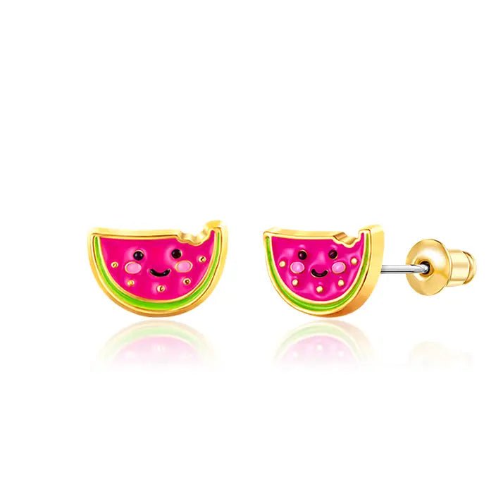 Hypoallergene kinderoorbellen One in a Melon Cutie - Staartjes en Strikjes