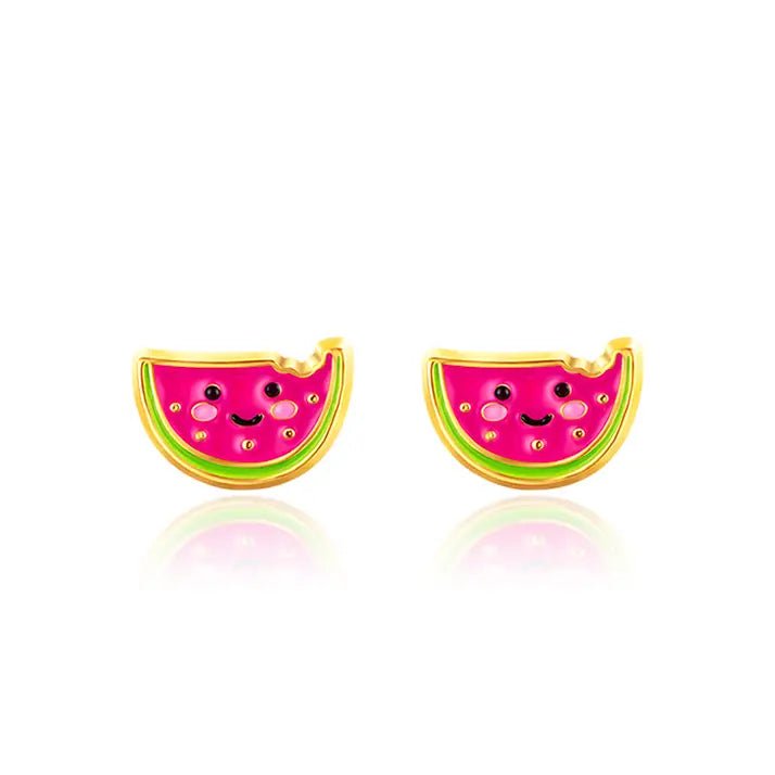 Hypoallergene kinderoorbellen One in a Melon Cutie - Staartjes en Strikjes