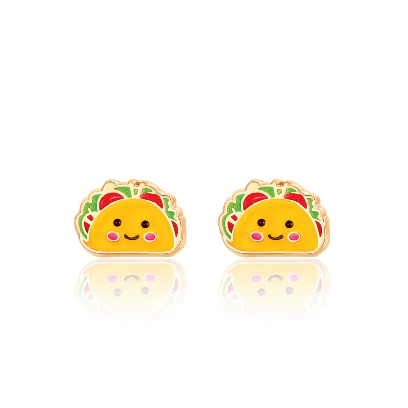 Hypoallergene kinderoorbellen Taco Belle Cutie - Staartjes en Strikjes