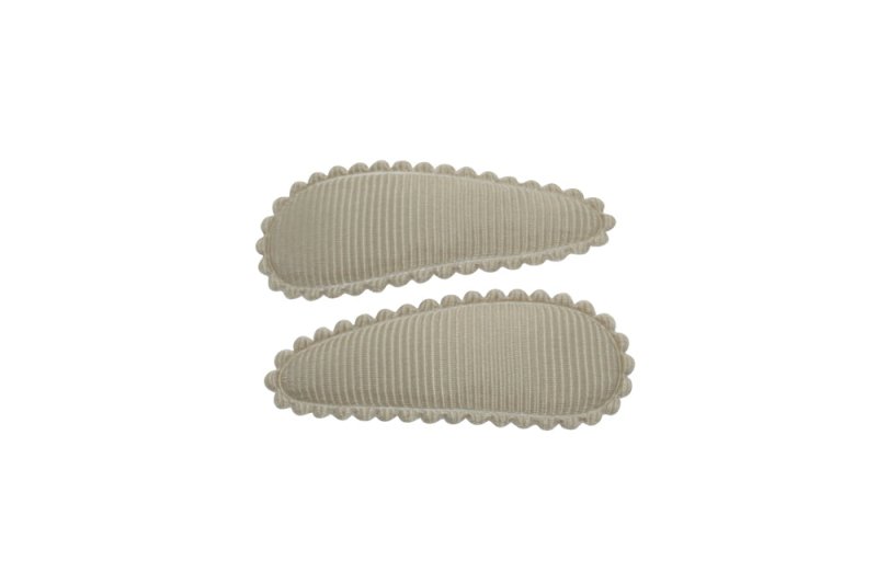 Peuter/kleuter haarspeldjes - Olijfgroen - Staartjes en Strikjes