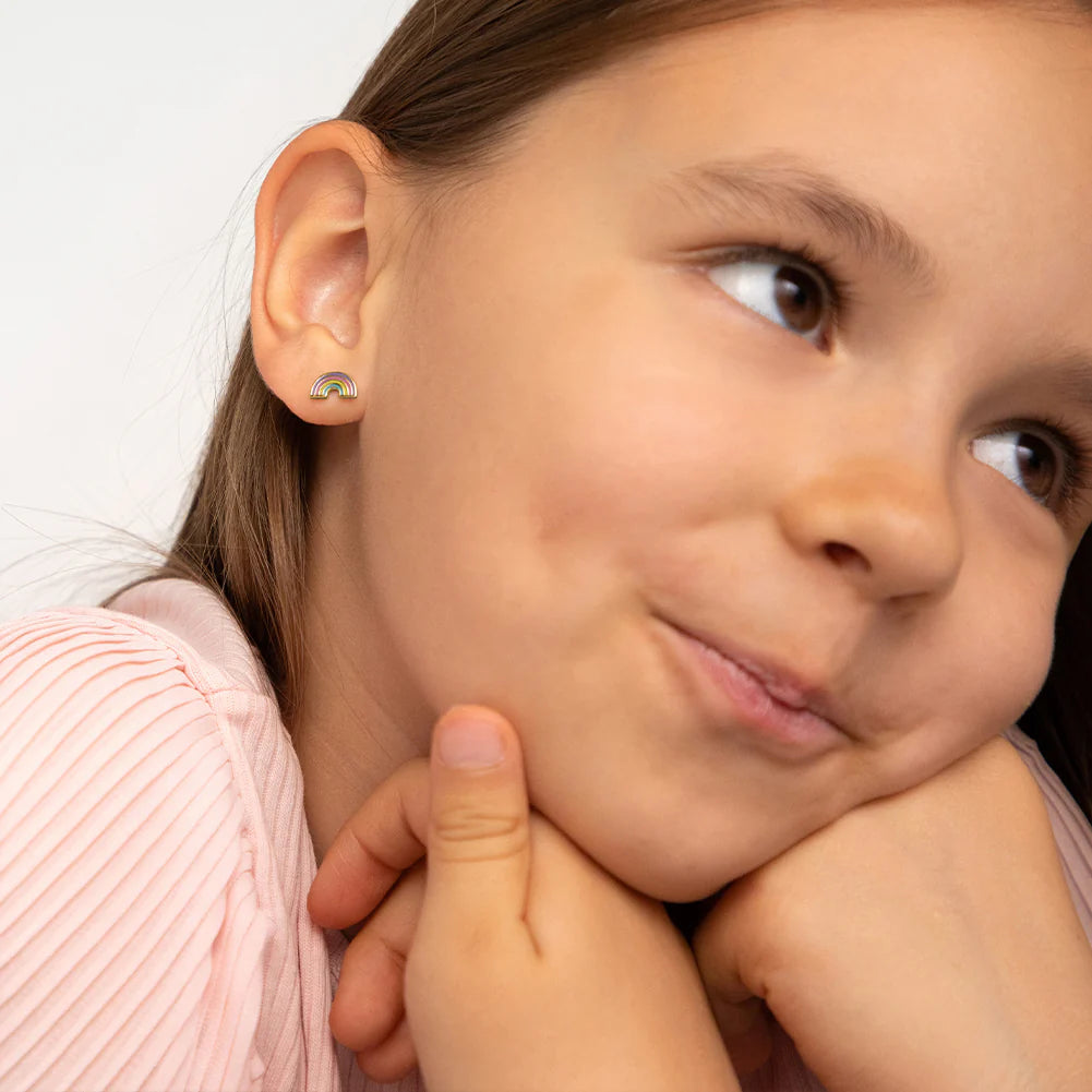 Gold-plated sterling silver children&