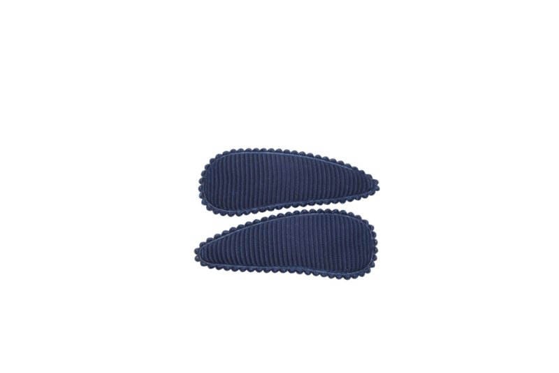 Baby haarspeldjes donkerblauw - Staartjes en Strikjes
