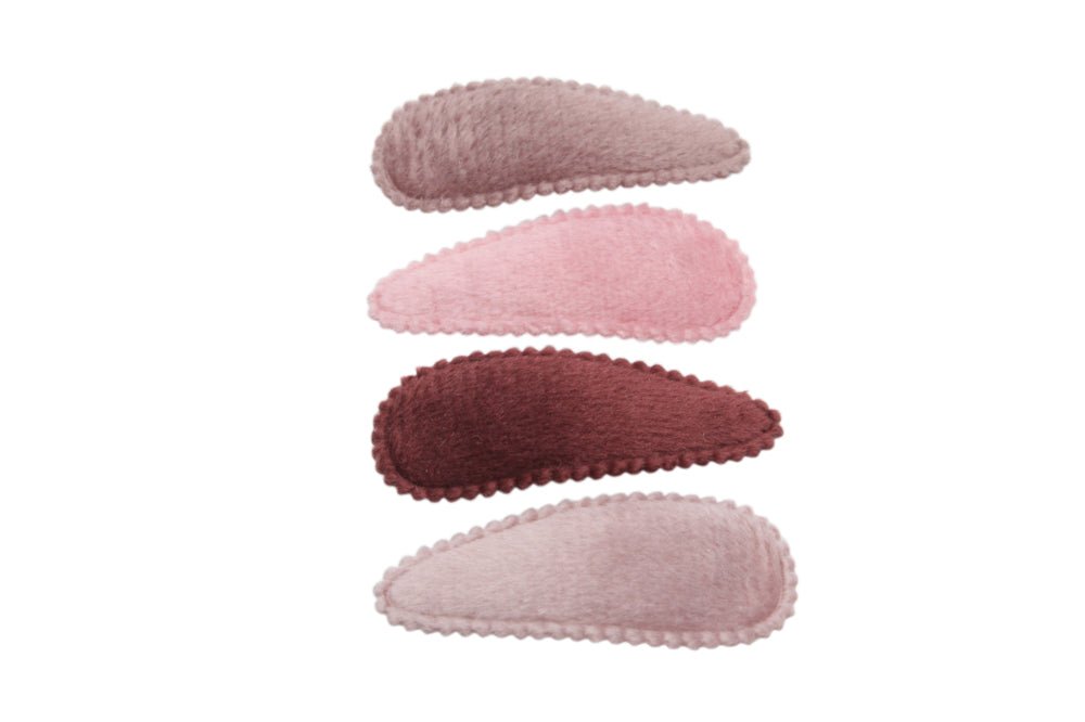 Baby haarspeldjes setje veloers fantasy - Staartjes en Strikjes