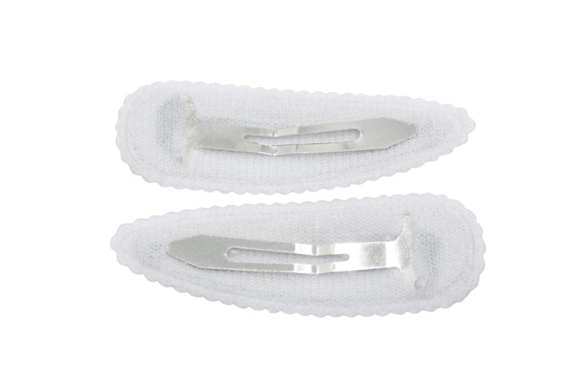 Haarspeldjes bruin met creme bloemetjes - Staartjes en Strikjes