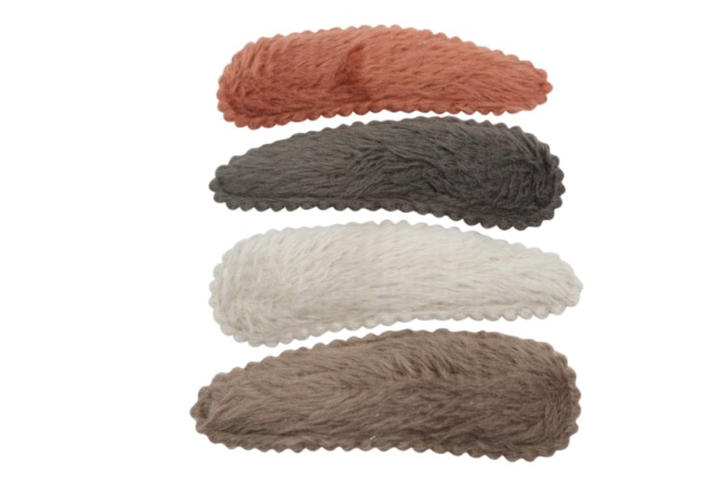 Haarspeldjes setje furry autumn - Staartjes en Strikjes