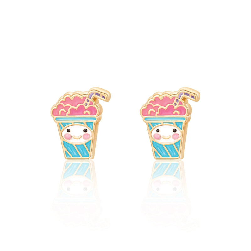 Hypoallergene kinderoorbellen milkshake - Staartjes en Strikjes