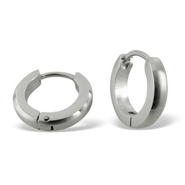 Oorbellen chirurgisch staal creolen zilverkleurig - Staartjes en Strikjes