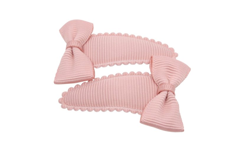 Peuter/kleuter haarspeldjes met strikjes sweet nectar - Staartjes en Strikjes