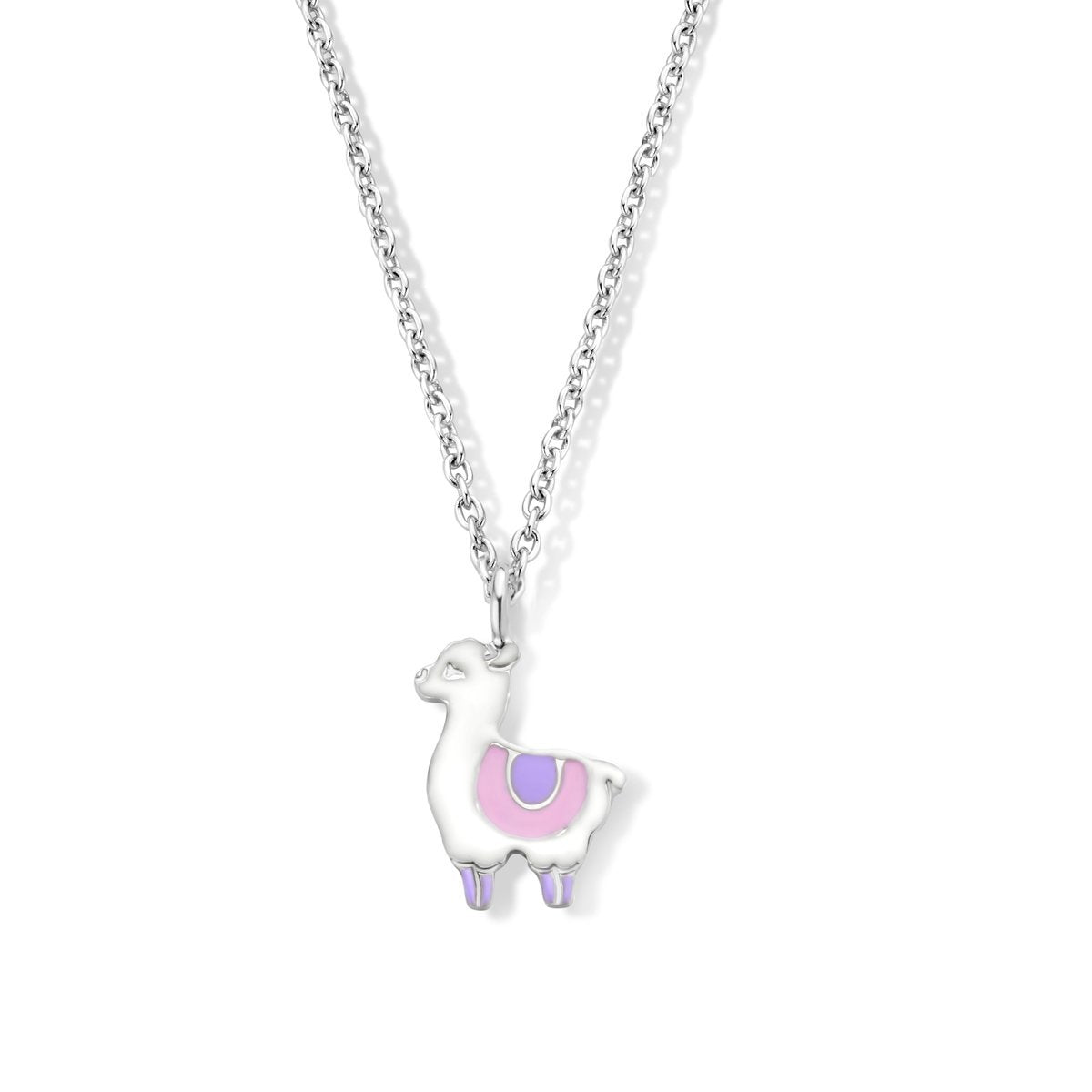 Zilveren ketting alpaca Naiomy Princess - Staartjes en Strikjes
