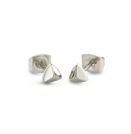Titanium earrings Boccia triangle