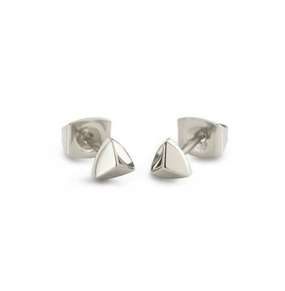 Titanium earrings Boccia triangle