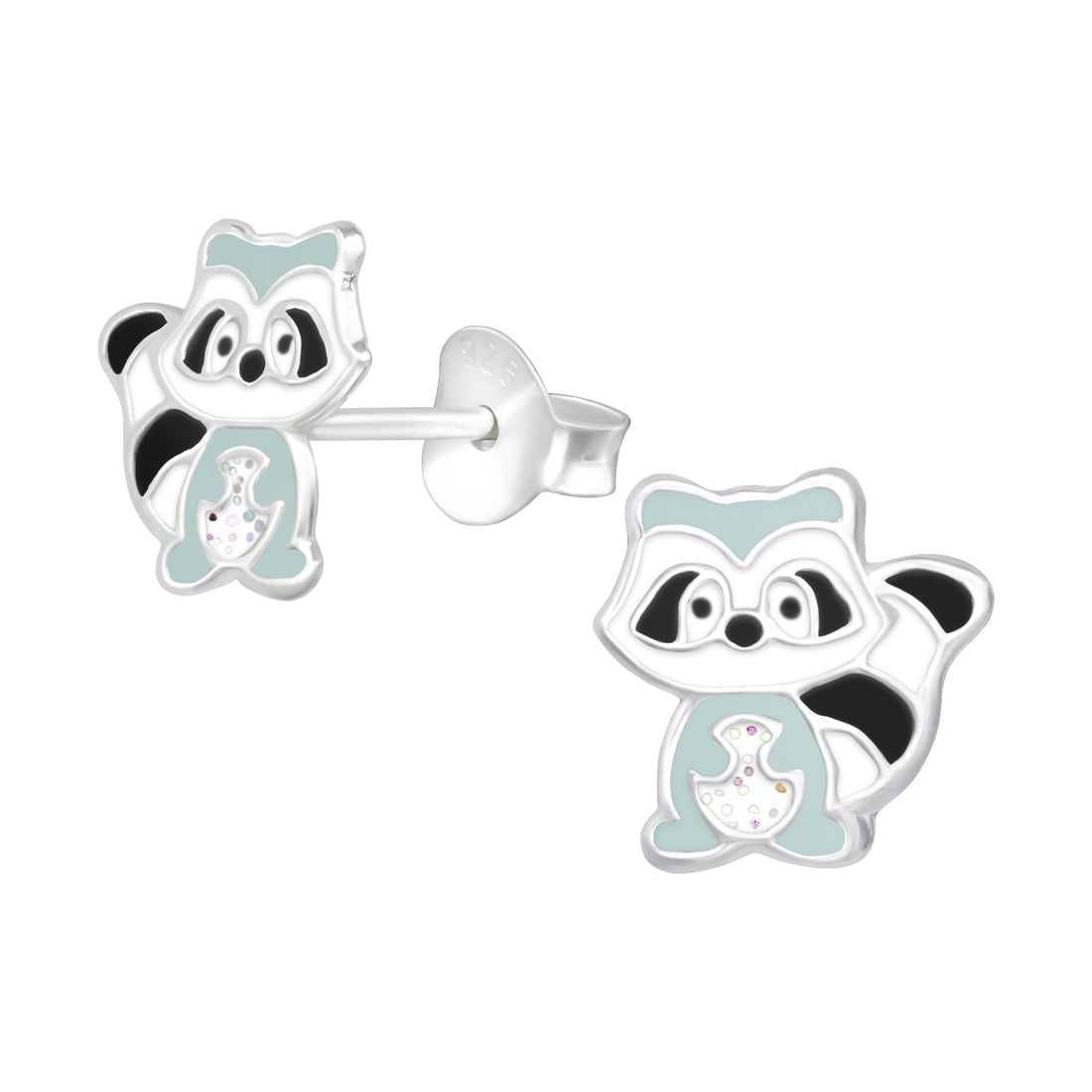 Sterling Silver Raccoon Children&
