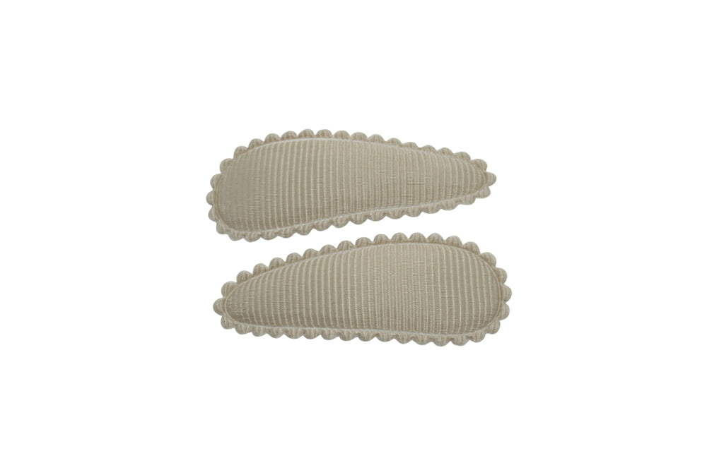 Peuter/kleuter haarspeldjes - Olijfgroen