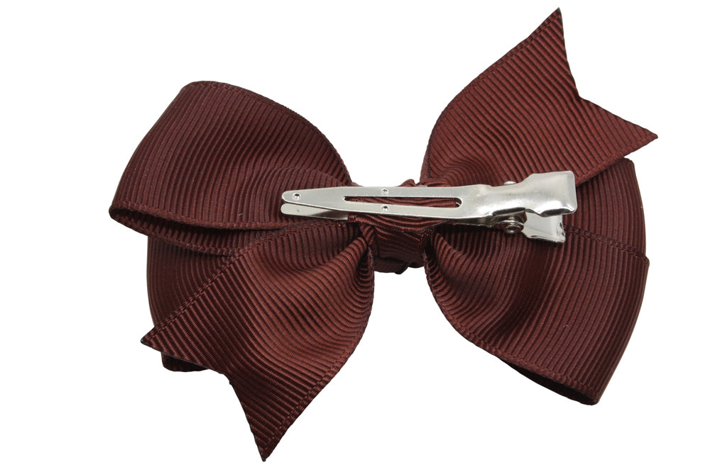 Haarstrik groot cappucciono bruin stijl 2