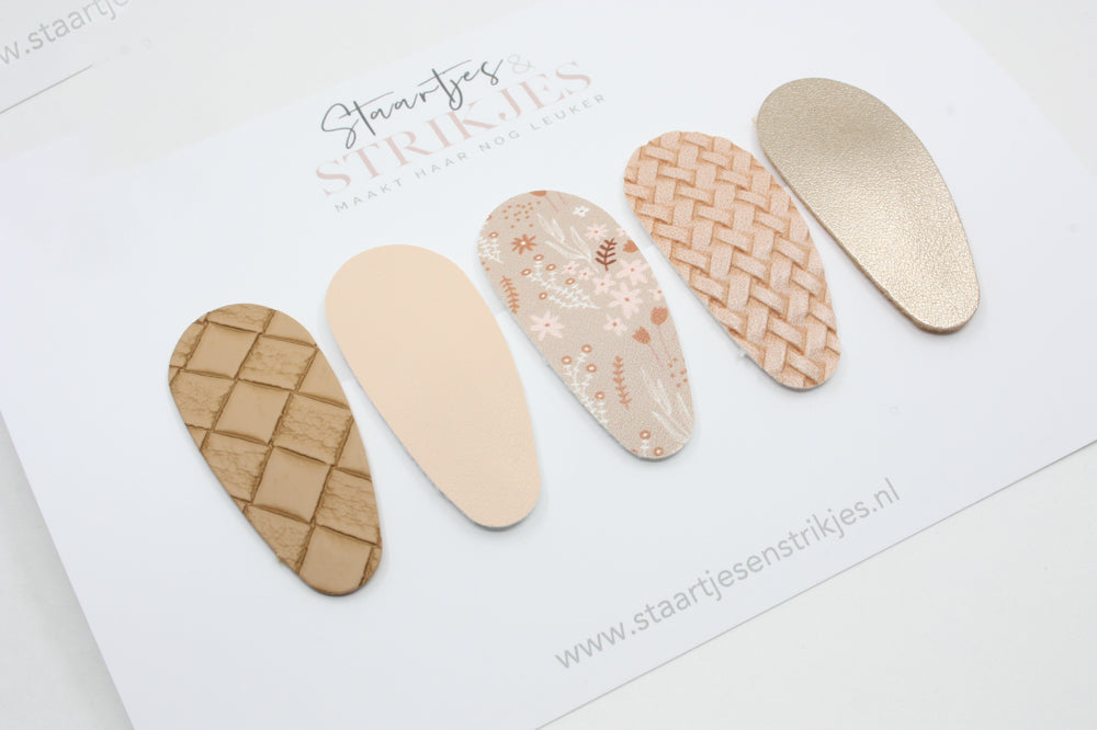 Set mit 5 Haarspangen für Kleinkinder/Vorschulkinder, Roos