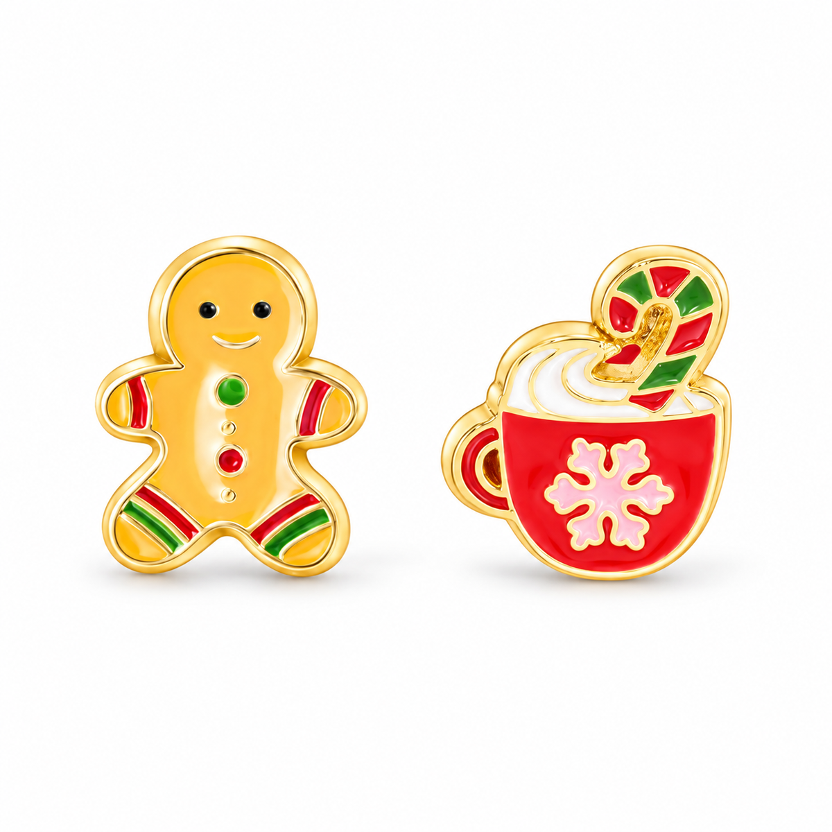 Hypoallergene Kinderohrringe Cookies &amp; Cocoa