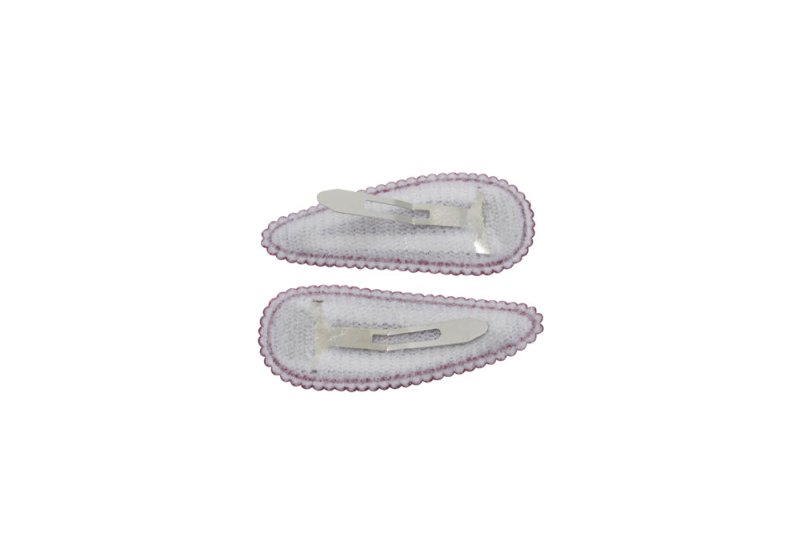 Baby haarspeldjes bordeaux rood - Staartjes en Strikjes