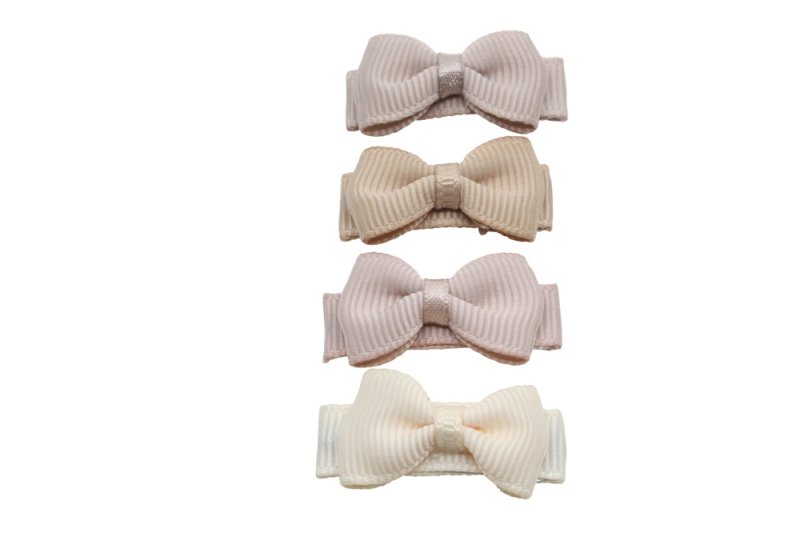 Baby haarspeldjes lint strikjes setje Beach - Staartjes en Strikjes