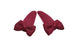 Baby haarspeldjes met strikjes - bordeaux rood - Staartjes en Strikjes