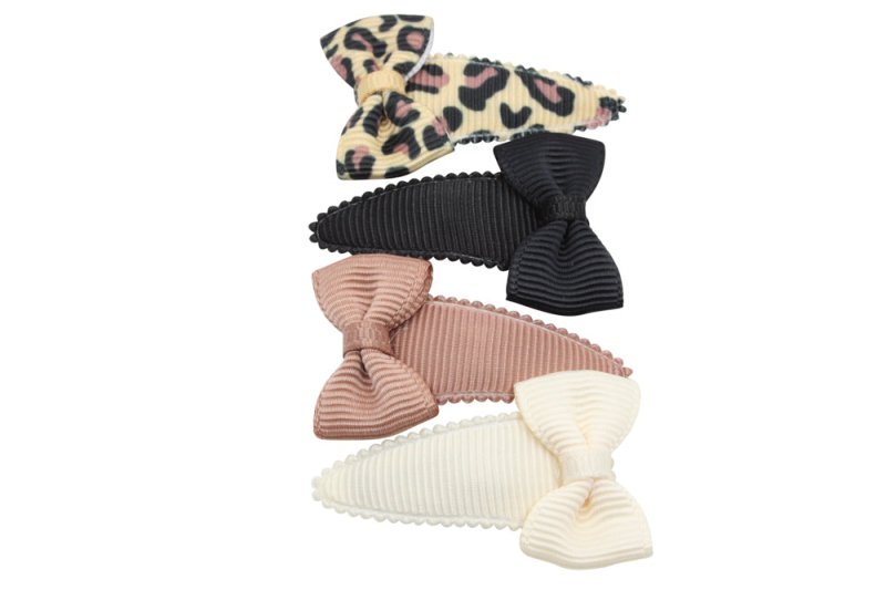 Baby haarspeldjes setje met strikjes Lux - Staartjes en Strikjes