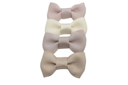 Baby/peuter haarstrikje klein voordeelsetje beach - Staartjes en Strikjes