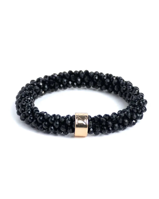 Banditz Beadz armband/haarelastiek - Black - Staartjes en Strikjes