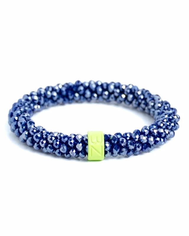 Banditz Beadz armband/haarelastiek - Blue/green - Staartjes en Strikjes