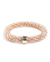 Banditz Beadz armband/haarelastiek - Champagne Gold - Staartjes en Strikjes