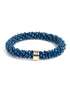 Banditz Beadz armband/haarelastiek - Dark Petroll - Staartjes en Strikjes