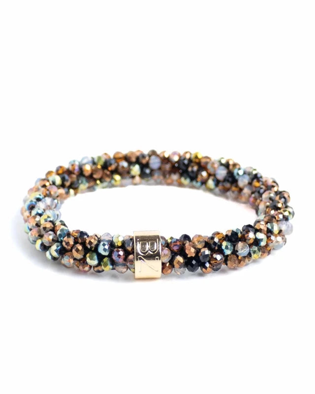 Banditz Beadz armband/haarelastiek - Earth Mix - Staartjes en Strikjes
