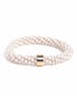 Banditz Beadz armband/haarelastiek - Ivory Soft Blush - Staartjes en Strikjes