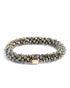 Banditz Beadz armband/haarelastiek - Pearly Green - Staartjes en Strikjes